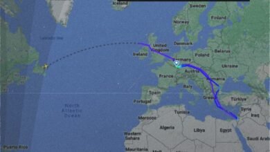 مسار الطائرات