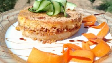 بطاطا سوفليه على الطريقة اللبنانية 9