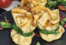 كريب الدجاج بالفطر 7