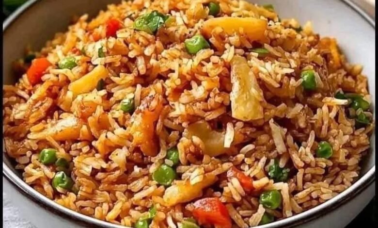 أرز مقلي صيني 1