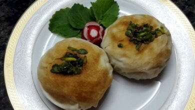 القوزة بالأرز واللحم المفروم 4