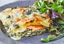 طبق اللازانيا بالسمك 7