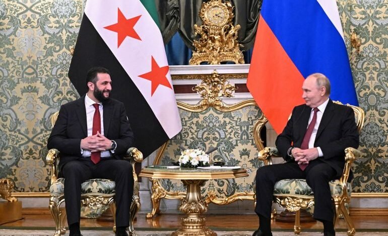 الشرع في روسيا: تموضع دمشق بين واشنطن وموسكو 1